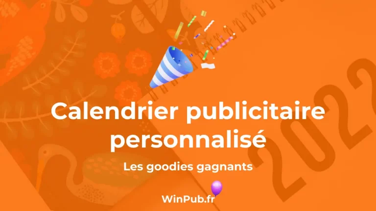 calendrier publicitaire personnalisé