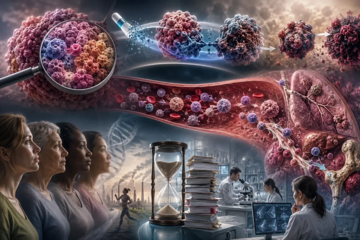 Évolution des virus du cancer du seins