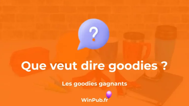 Que veut dire goodies