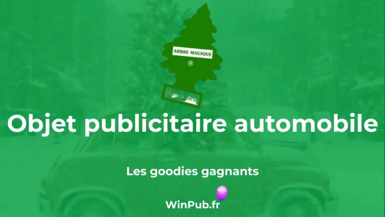 Objet publicitaire automobile
