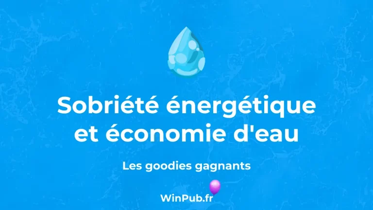 Sobriété énergétique et économie d'eau