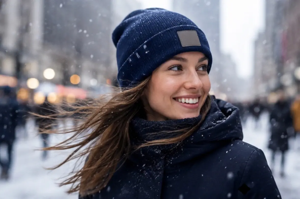 bonnets personnalisés pour affronter le froid