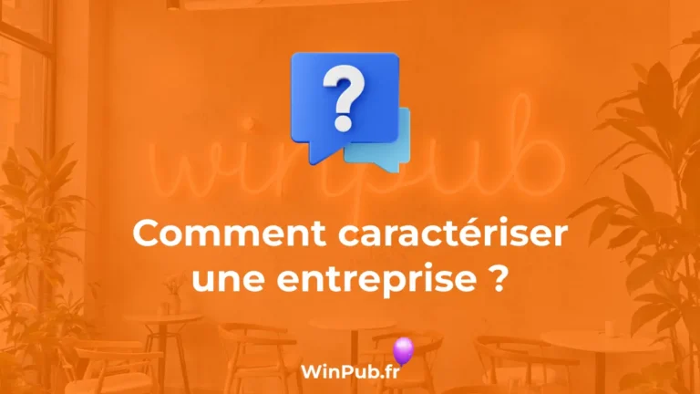 Comment caractériser une entreprise​ ?