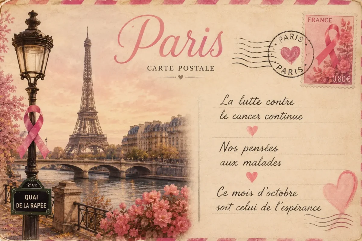 Carte Postal octobre rose