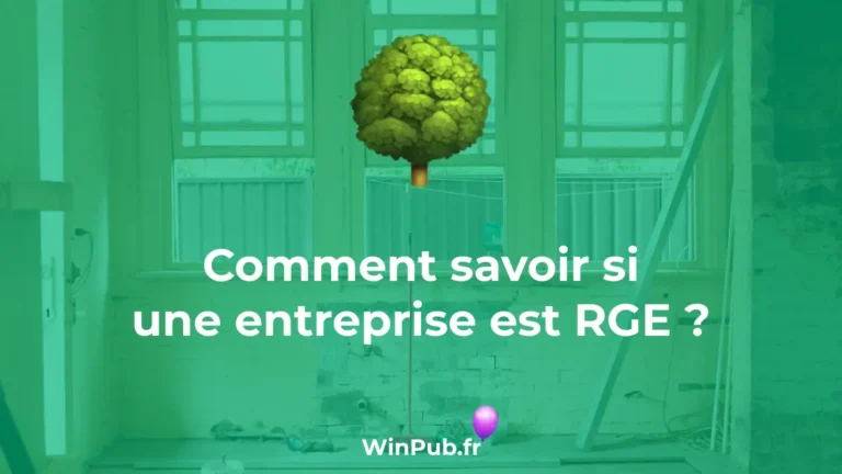 Comment savoir si une entreprise est RGE ?