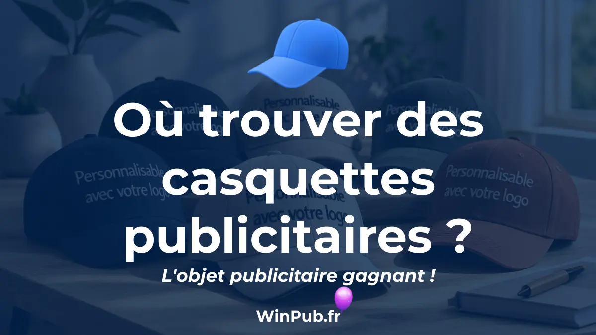 Où trouver des casquettes publicitaires ?