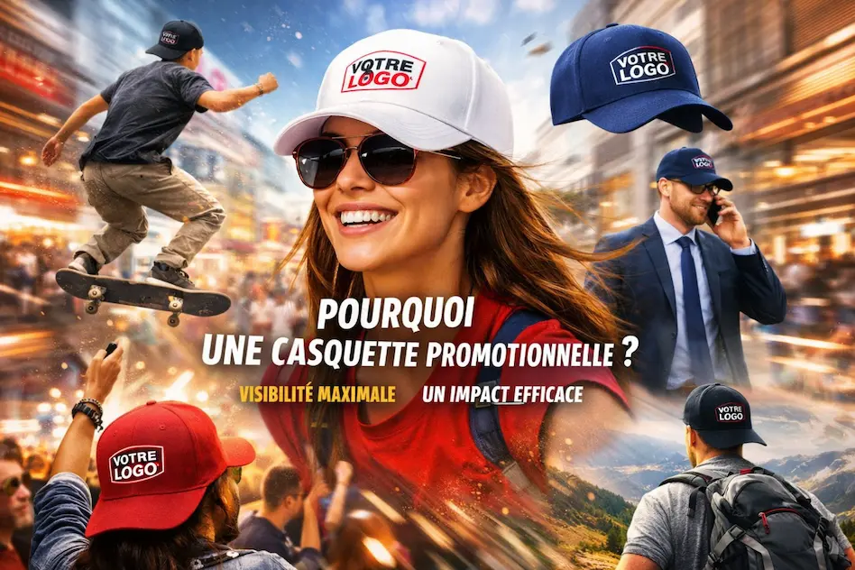 Pourquoi une casquette promotionnelle ? Pour améliorer la visibilité de votre marque, la cascade publicitaire est l'un des objets promotionnels les plus efficients. À la portée de beaucoup de situations, c'est un accessoire à la fois esthétique et utile, qui offre la visibilité constante à votre logo.