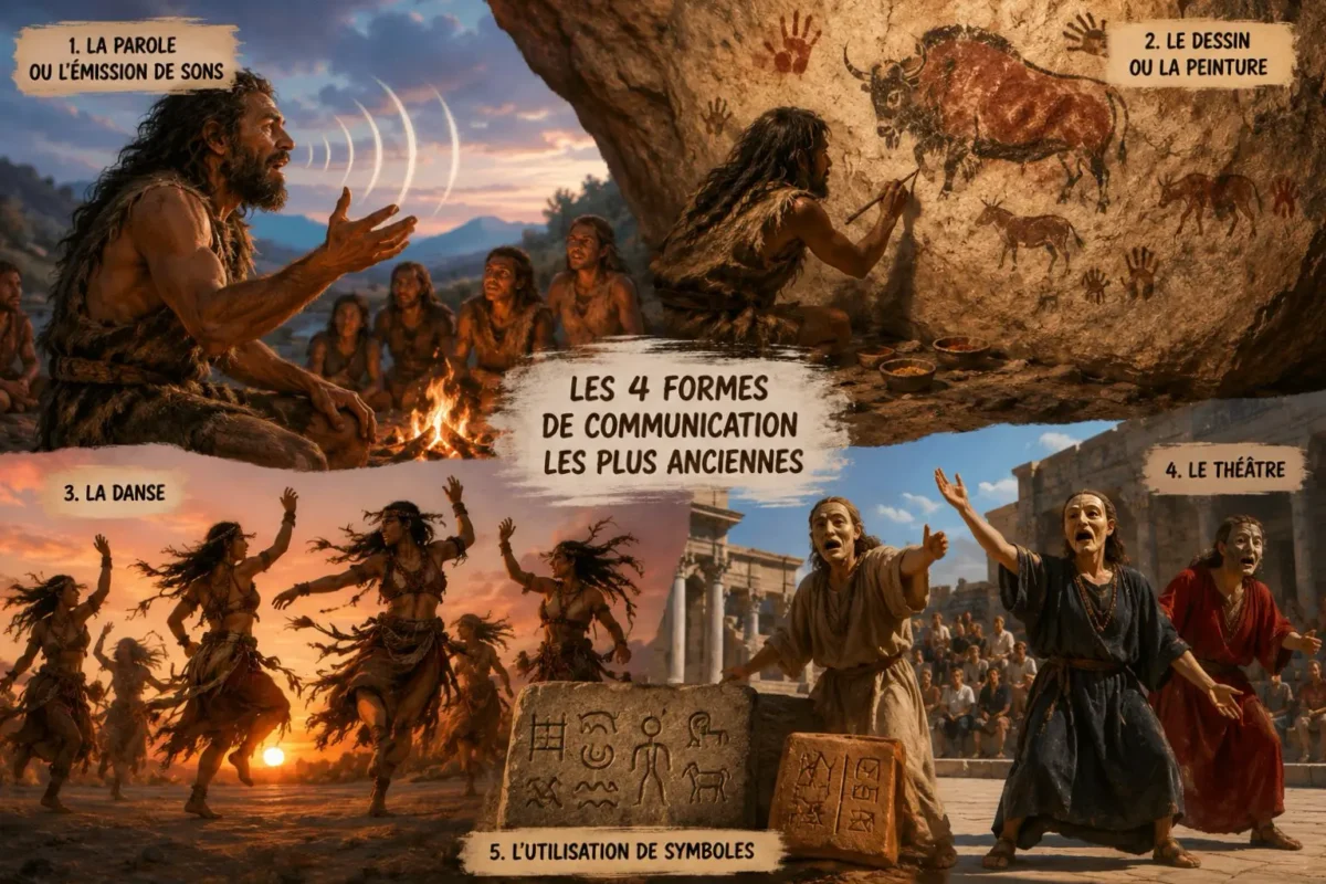 les 4 formes de communication les plus anciennes