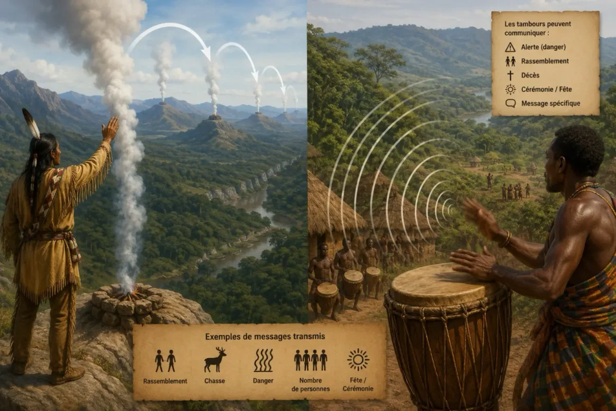 La forme de communication a été inventé en premier