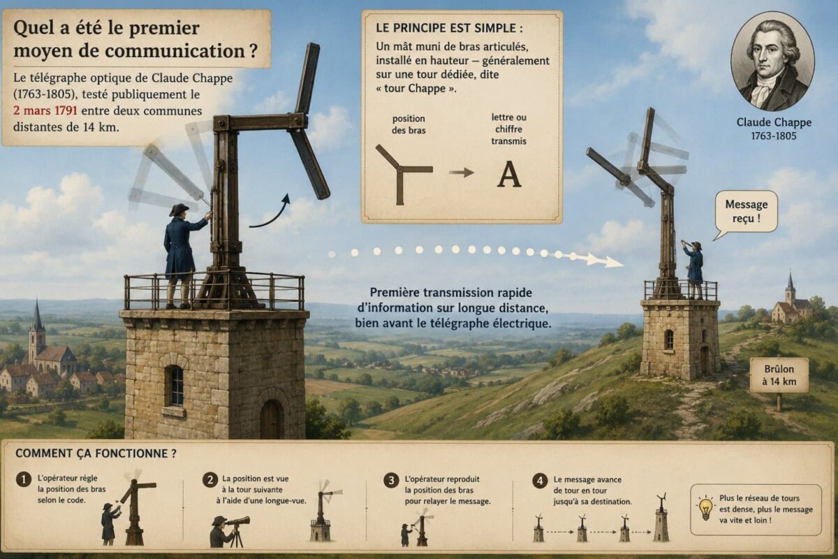le premier moyen de communication