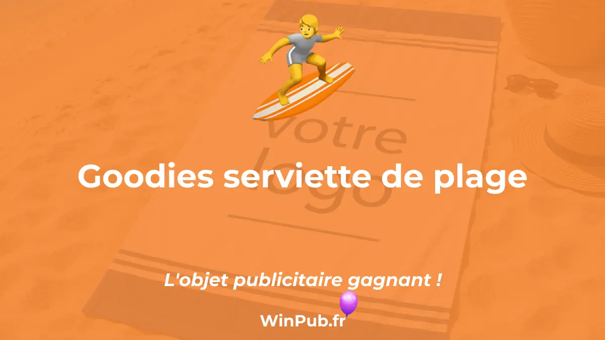 Goodies serviette de plage