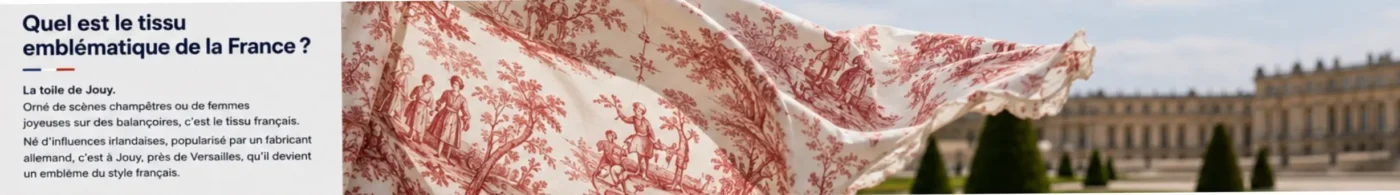 le tissu emblématique de la France